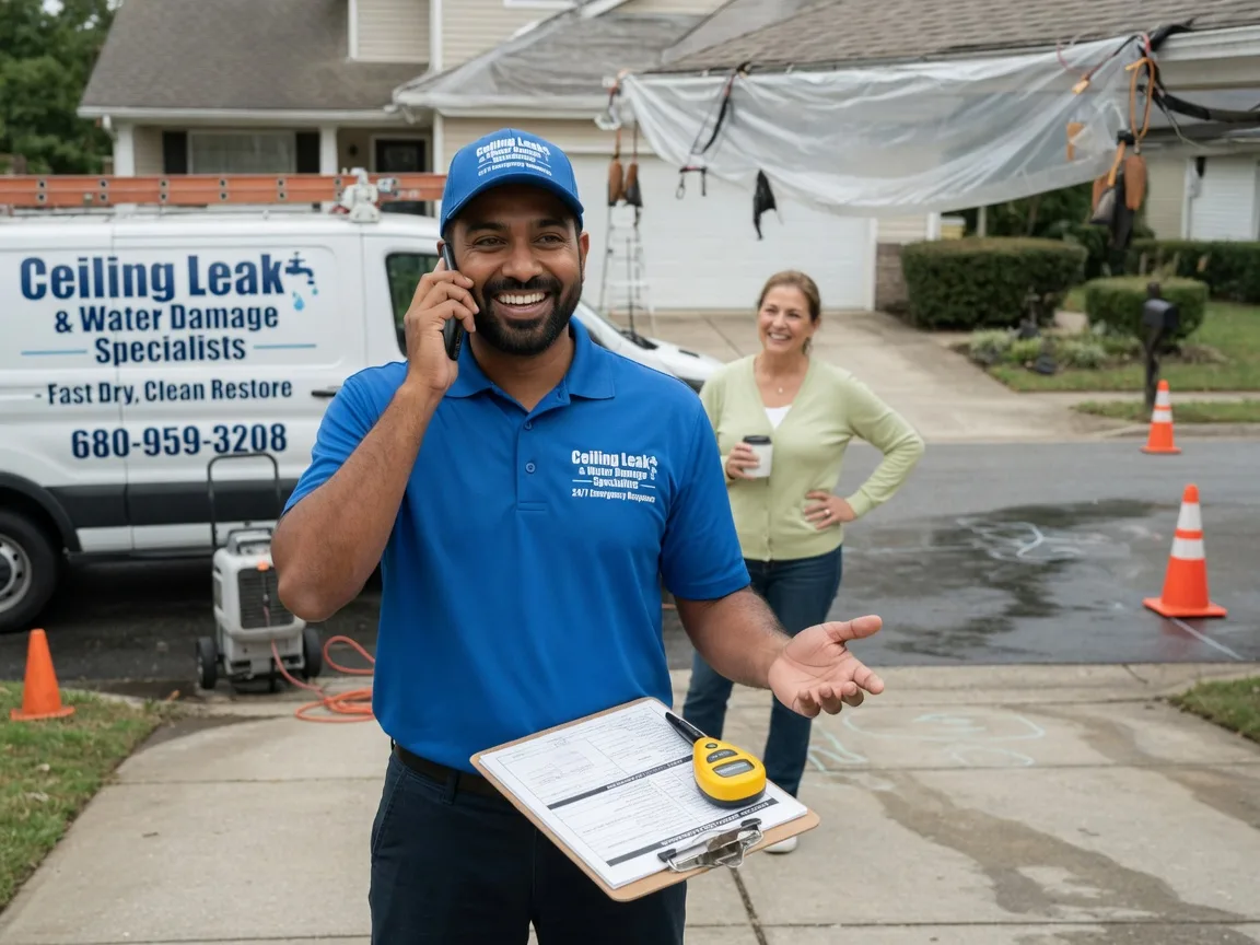 Ceiling Leak Cleanup Rock Creek, WV FAQs